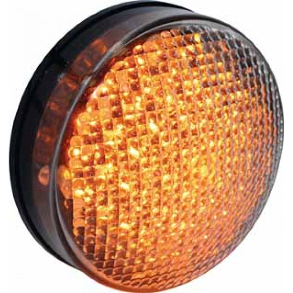 Blinkleuchte LED 12/24V klar/gelb