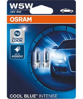 OSRAM COOL BLUE INTENSE W5W Halogen Twin