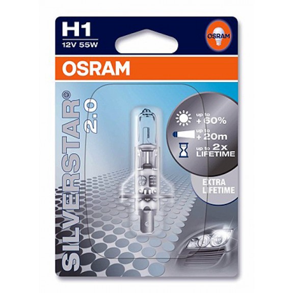 OSRAM Glühlampe H1 SILVERSTAR