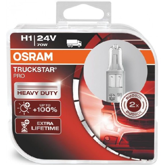 OSRAM TRUCKSTAR PRO H1 DUO BOX