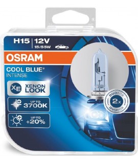 OSRAM Glühlampe H15 CBI DUOBOX