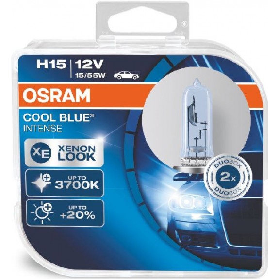 OSRAM Glühlampe H15 CBI DUOBOX