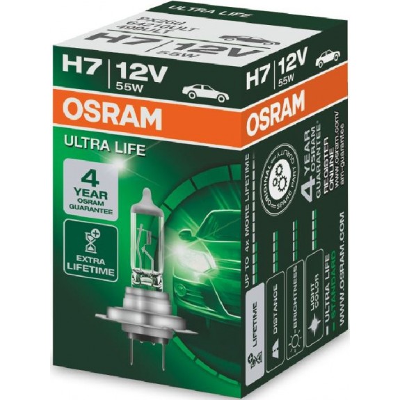 OSRAM Glühlampe H7 ULTRA LIFE