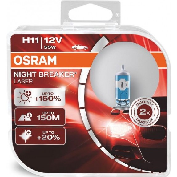 OSRAM Night Breaker Laser Duobox