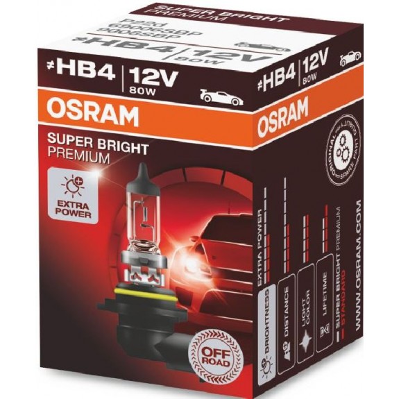 OSRAM Glühlampe SUPER BRIGHT PREMIUM