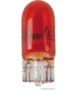 Glassockellampe VPE 10 gelb
