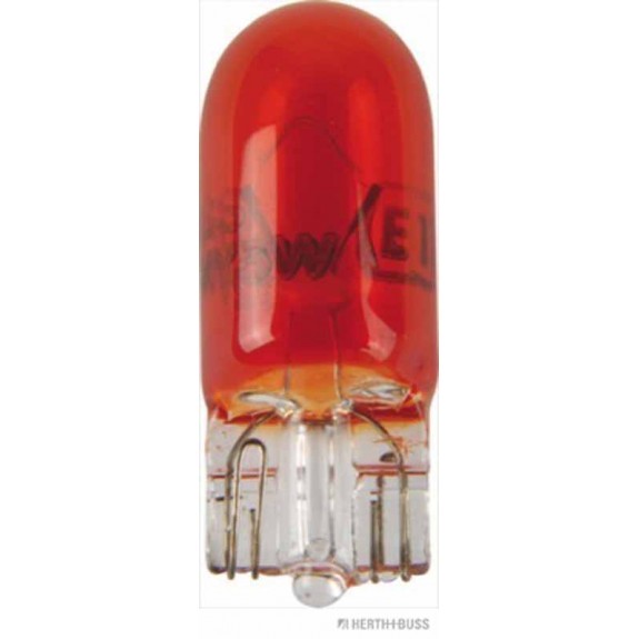 Glassockellampe VPE 10 gelb