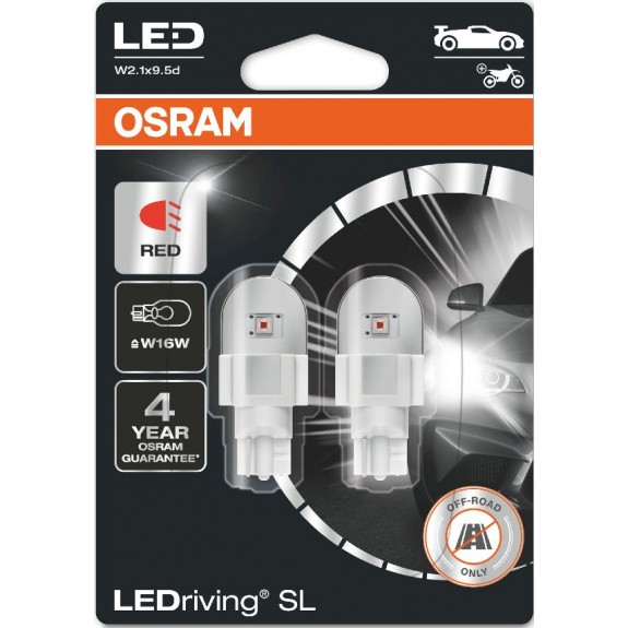 Osram LEDriving Red