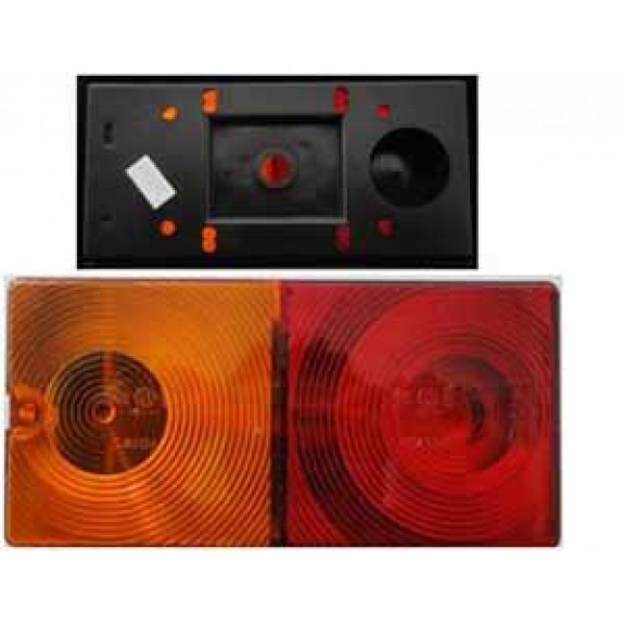 Mit Kennzeichenleuchte