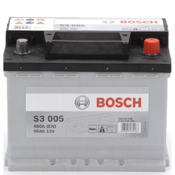 Starterbatterie Bosch 12V/56Ah/480A