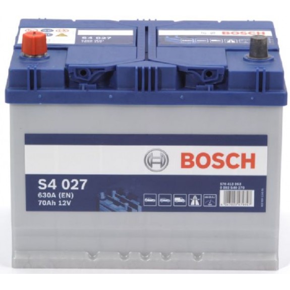Starterbatterie Bosch 12V/70Ah/630A