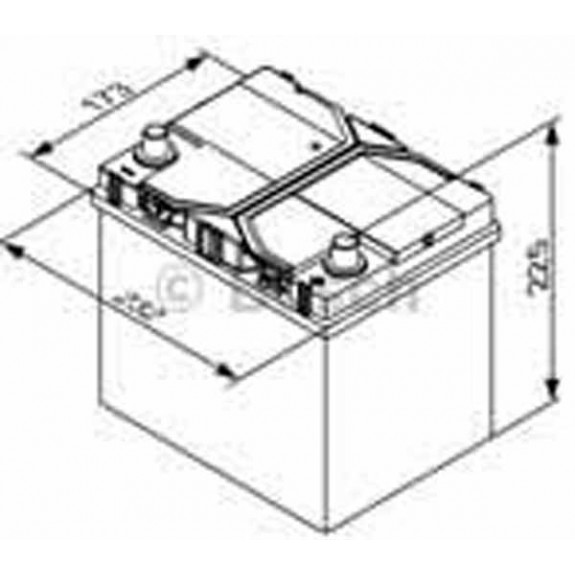 EFB-Batterie Bosch 12V/65Ah/650A