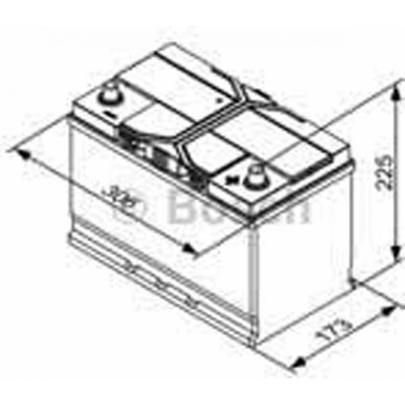 EFB-Batterie Bosch 12V/85Ah/800A EFB-Batterie Bosch 12V/85Ah/800A