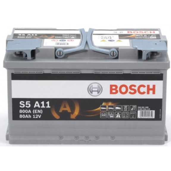 AGM-Batterie Bosch 12V/80Ah/800A