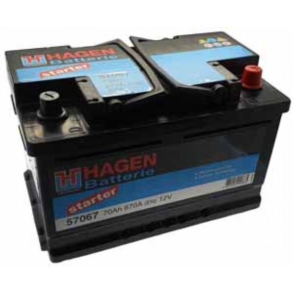 Batterie 12V/70Ah/670A