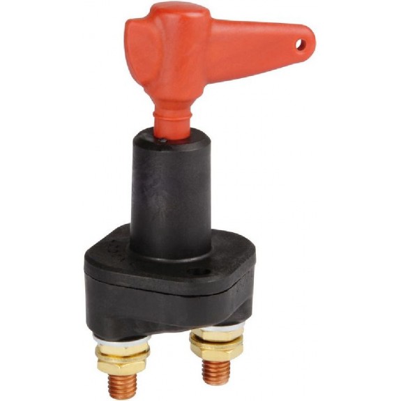 Hauptschalter, Batterie