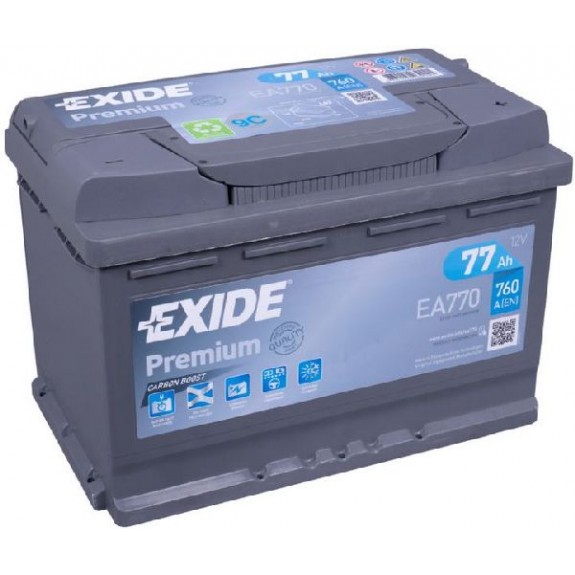 Exide Premium 12V/77Ah/760A