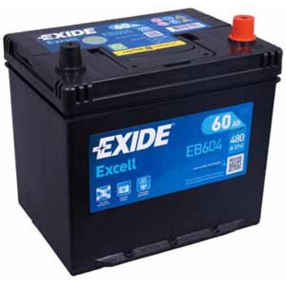 Exide Excell 12V/60Ah/480A