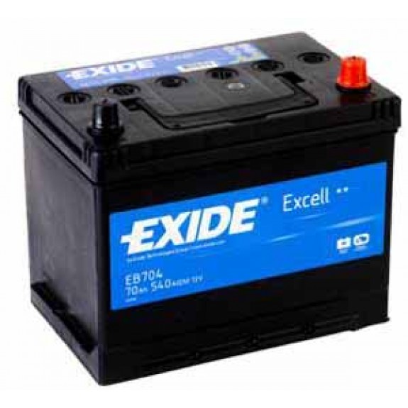Exide Excell 12V/70Ah/540A