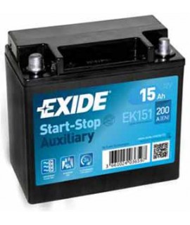 Exide Backup 12V/15Ah/200A