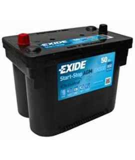 Exide Start-Stop AGM 12V/50Ah/800A