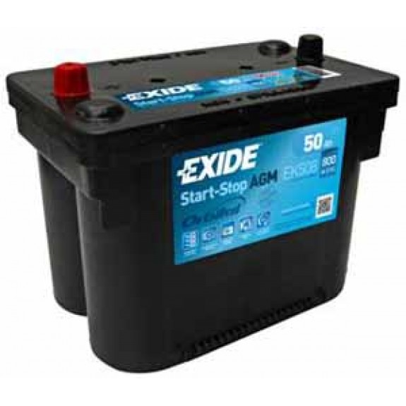 Exide Start-Stop AGM 12V/50Ah/800A