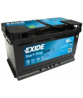 Exide Start-Stop AGM 12V/80Ah/800A