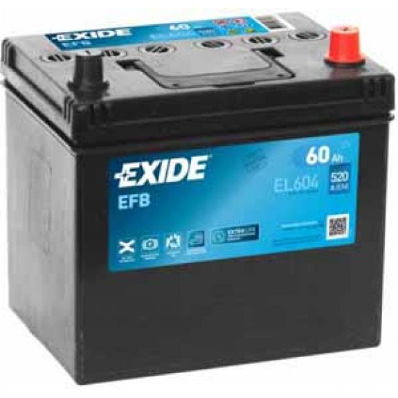 Exide Start-Stop EFB 12V/60Ah/520A
