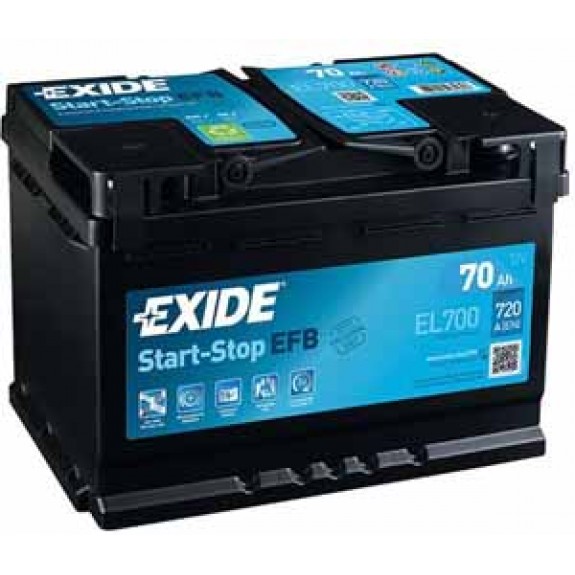 Exide Start-Stop EFB 12V/70Ah/720A