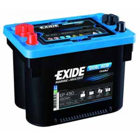 Exide Dual 12V/50Ah/750A