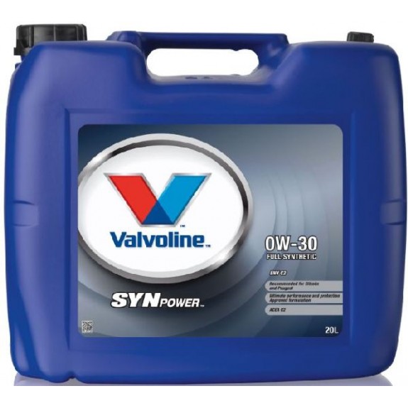 Synpower valves ENV C2 0W-30