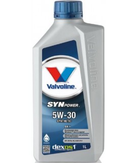 Synpower DX1 5W-30 Valves