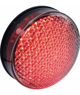 Nebelschlussleuchte LED 12/24V klar/rot