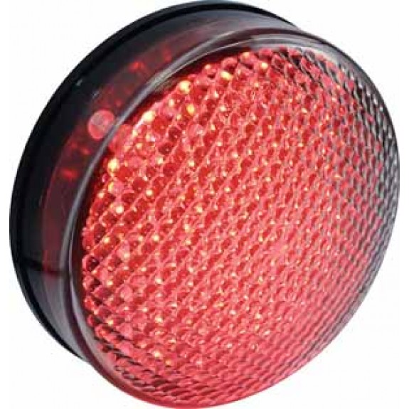Nebelschlussleuchte LED 12/24V klar/rot