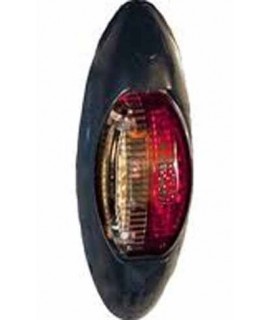 Umrissleuchte LED 12V/24V rt/ws
