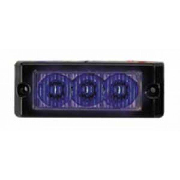 LED Blitzer blau