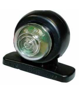 LED Seitenleuchte rot/weiss, 12-24V