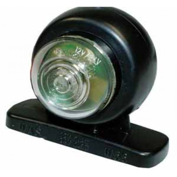 LED Seitenleuchte rot/weiss, 12-24V