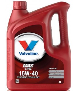 Maxlife valves 15W-40